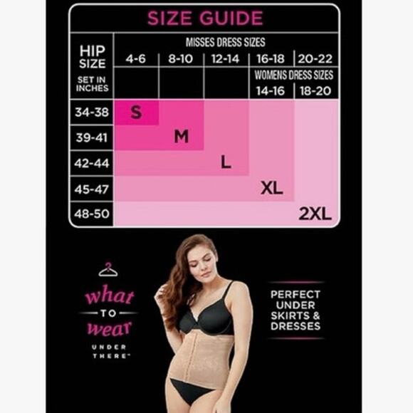 Maidenform 6868 Instant Slimmer Long Torso Waist Trainer M - Picture 11 of 13